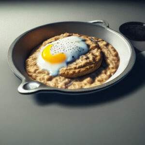 AI Driven Recipe Biscuit and Gravy Breakfast Skillet (2)