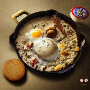 AI Driven Recipe Biscuit and Gravy Breakfast Skillet 5