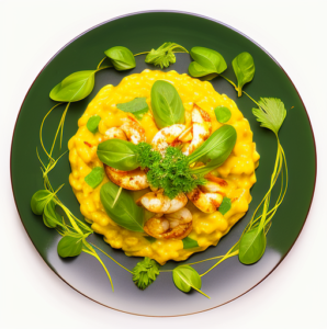 Spicy Saffron Risotto